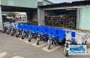 Báo giá xe ba gác, xe lôi ba bánh chở hàng mới nhất