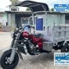Xe ba bánh thùng inox giá rẻ