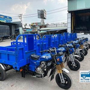 Xưởng xe lôi Tiến Phát chuyên sản xuất, lắp ráp xe ba bánh Hoa Lâm giá tốt nhất thị trường