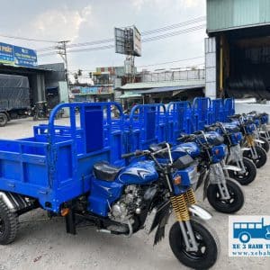 Xưởng xe lôi Tiến Phát chuyên sản xuất, lắp ráp xe ba bánh có mái che giá tốt nhất thị trường