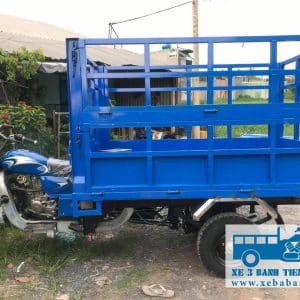 Xe ba bánh chở gia súc giá rẻ, mạnh mẽ, công suất lớn, tải trọng từ 2- 3 tấn, bảo hành chính hãng