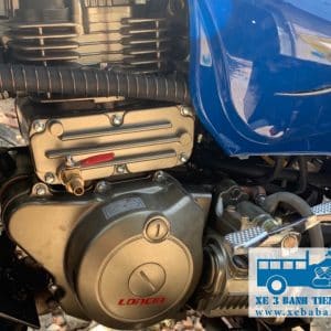 Xe ba bánh Loncin được lắp ráp từ động cơ chính hãng, chất lượng, độ bền cao, đảm bảo hiệu suất hoạt động tốt