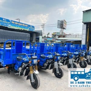 Xưởng sản xuất xe ba bánh Nam Định Tiến Phát, uy tín, chất lượng, lắp ráp theo yêu cầu khách hàng