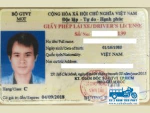 Bằng lái xe hạng C