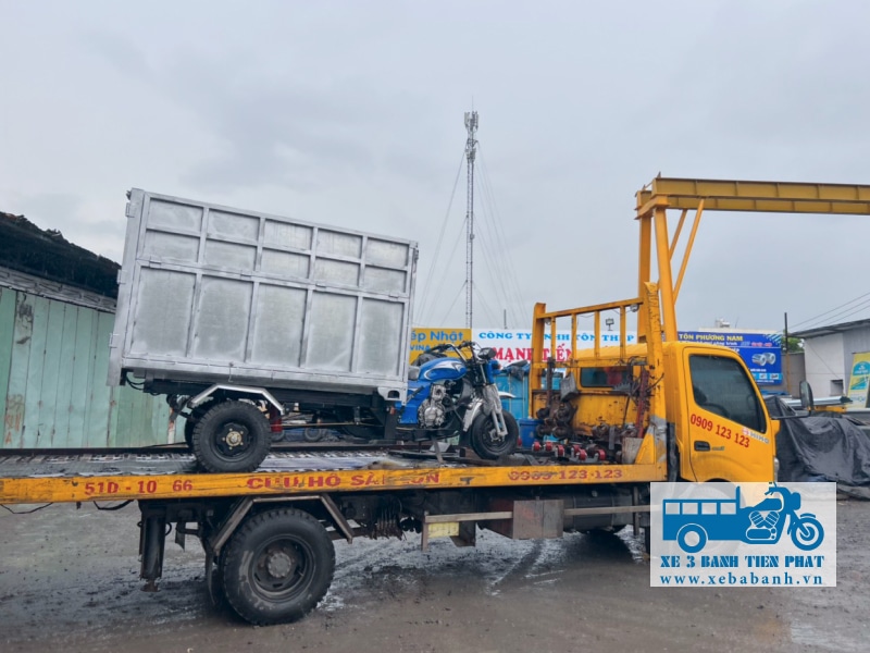 Xưởng lắp ráp, sản xuất xe ba bánh tự chế Tiến Phát tự tin là đơn vị cung cấp xe ba bánh chất lượng, bền bỉ, công suất lớn