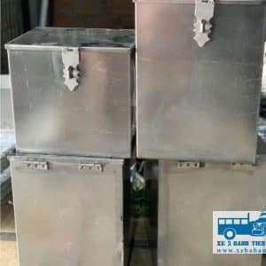 Thùng đựng phụ tùng chung xe ba gác có nhiều kích thước, giá cả phải chăng, sử dụng được thời gian dài, hiệu quả