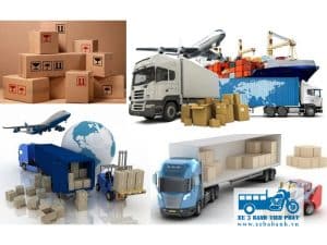 Vận tải hàng hóa giúp vận chuyển các mặt hàng từ địa điểm này đến địa điểm khác