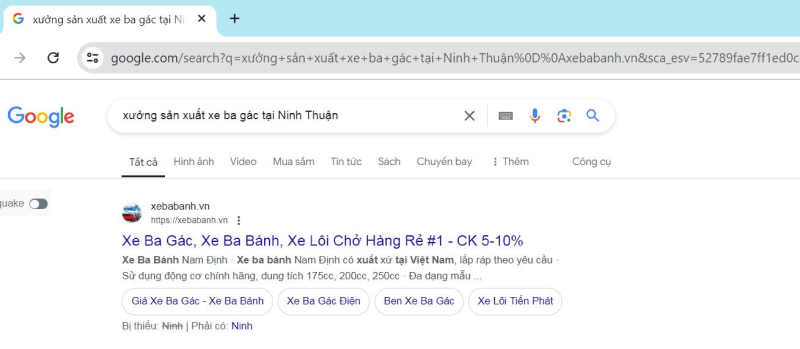 Hướng dẫn tìm kiếm địa chỉ bán xe ba bánh tại Ninh Thuận