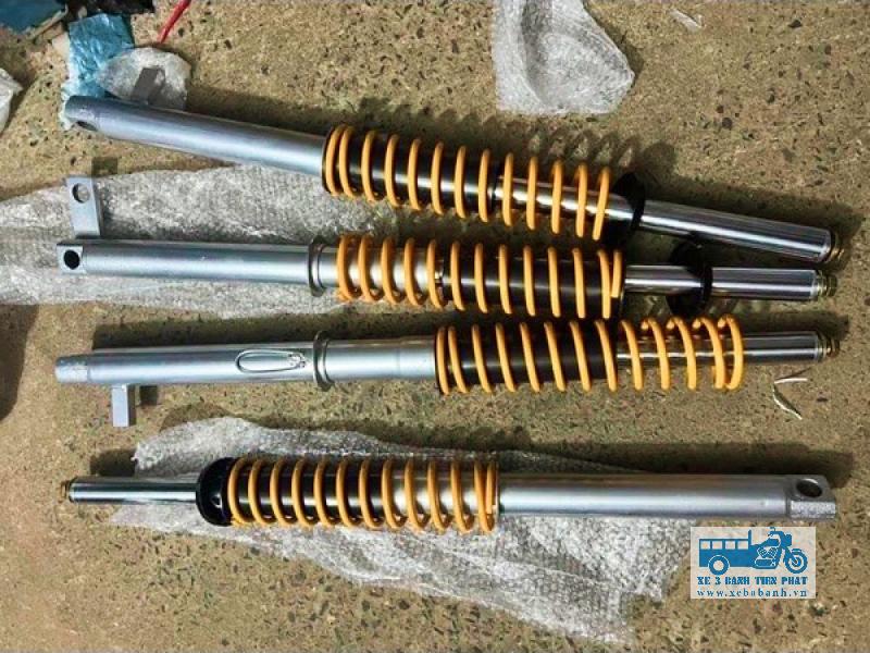 Phuộc 60ly 2 cây sử dụng được cho các xe ba gác tải trọng lớn