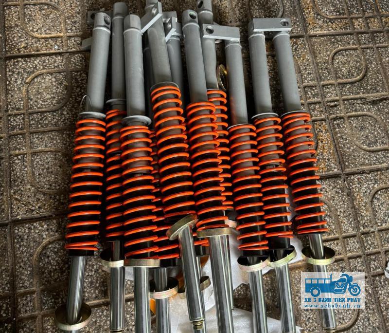 Mua phuộc trước 50ly 2 cây giá tốt tại xưởng xe ba bánh Tiến Phát