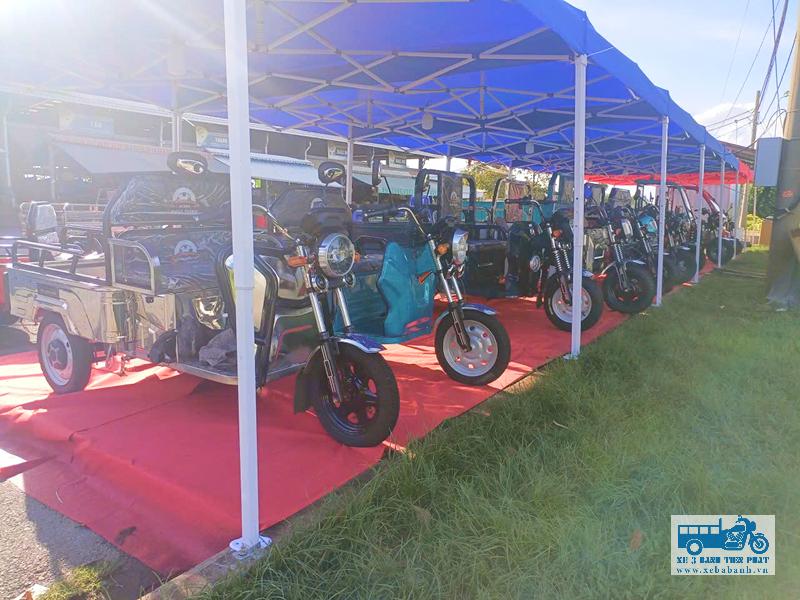Mua xe ba bánh điện Trung Quốc chính hãng. giá tốt tại Xưởng xe ba bánh Tiến Phát