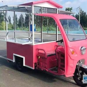 Xe ba bánh điện bán hàng rong mẫu số 6
