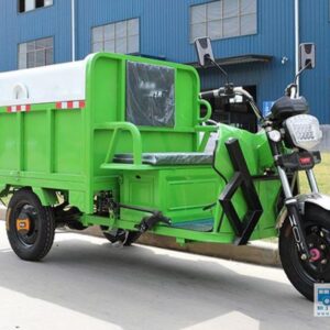 Xe ba bánh điện chở rác mẫu số 1