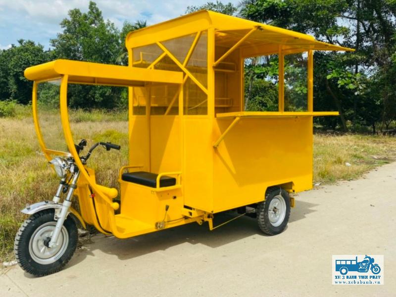 xe ba banh dien ban hang rong Xe ba bánh điện bán hàng rong giá rẻ