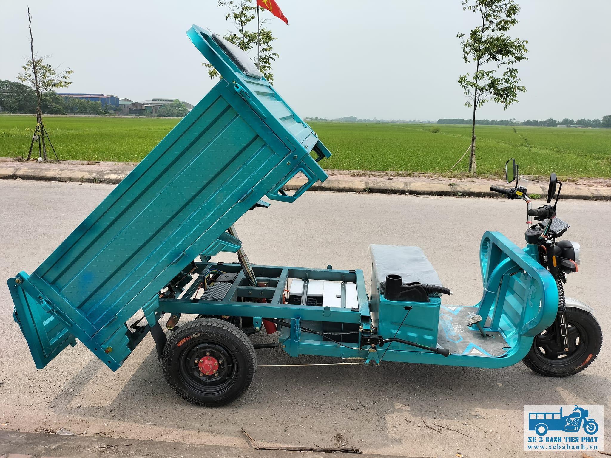 Mẫu xe ba bánh điện Trung Quốc có ben