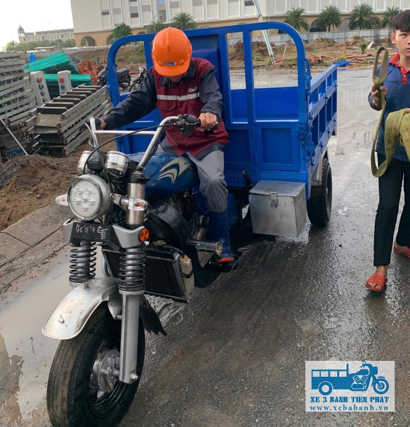 Nên chạy thử xe ba bánh cũ xem xe còn vận hành tốt hay không
