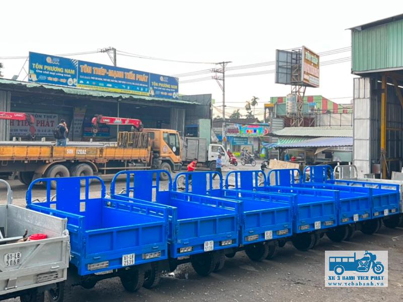 Xưởng xe ba bánh Tiến Phát mua bán xe ba gác cũ đa dạng dòng xe, giá cạnh tranh