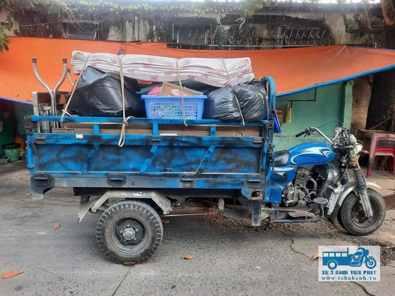 Nhiều người chọn mua xe ba gác cũ vì sử dụng tốt, giá thành rẻ