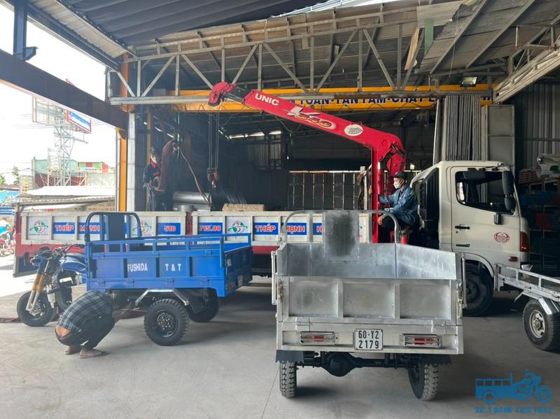 Các khu vực dùng được xe ba bánh tại Trà Vinh