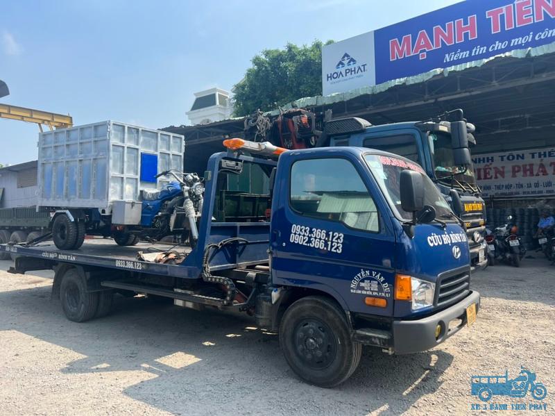 Tiến Phát nhận gia công, giao xe ba bánh, xe lôi uy tín tại Hậu Giang