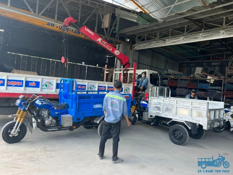Ứng dụng xe ba gác cụ thể tại Đồng Tháp